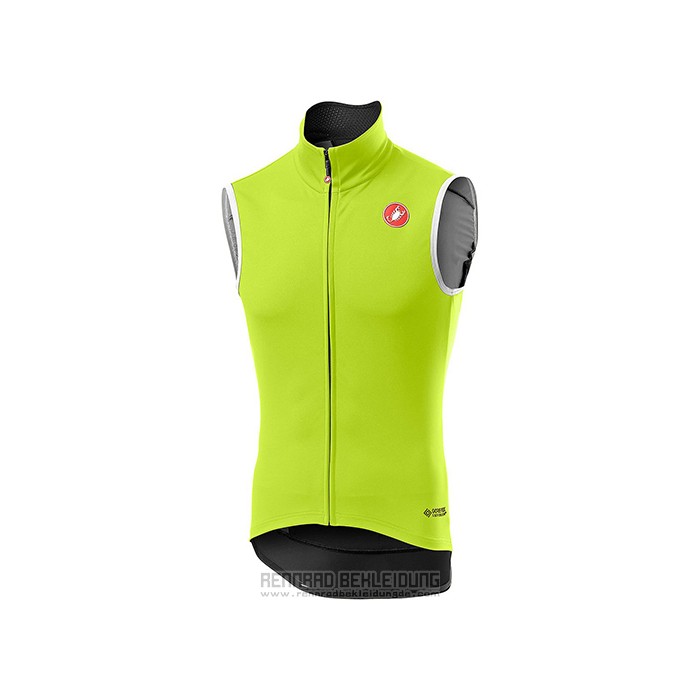 2021 Windweste Castelli Hell Grun Trikot Kurzarm und Tragerhose